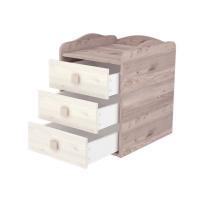 Viktória kombi postýlka 3-zásuvková s přebalovacím pultem 