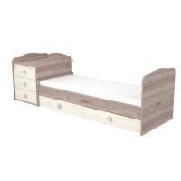 Viktória MAXI 5-zásuvková kombi postýlka s přebalovacím pultem 