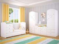 Félix MAXI 5-zásuvková kombi postýlka s přebalovacím pultem 