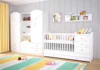 Félix MAXI 5-zásuvková kombi postýlka s přebalovacím pultem 