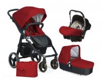 CASUALPLAY - Set kočárek LOOP, autosedačka Baby 0plus, korba Cot a Bag 2020 Indian