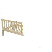 Bobas Dětská dřevěná postýlka Magda přírodní