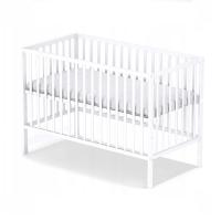 Bobas Dětská dřevěná postýlka Magda bílá