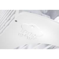 Klups Dětská postýlka Nel Obláček bílá