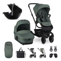 EASYWALKER Set 3XL Harvey3 s  autosedačkou Kiddy Evolution Pro 2 + příslušenství