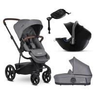 Easywalker Harvey3 Premium 4v1 s autosedačkou Kiddy Evolution Pro 2 + Isofix 