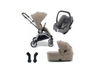 Mamas & Papas Strada 2v1 + autosedačka Maxi-Cosi Cabriofix + Adaptéry Cashmere