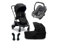 Mamas & Papas Strada 2v1 + autosedačka Maxi-Cosi Cabriofix + Adaptéry Black Diamond