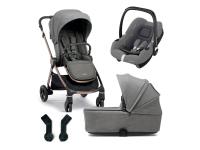 Mamas & Papas Strada 2v1 + autosedačka Maxi-Cosi Cabriofix + Adaptéry Luxe