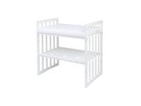 Dětská kulatá postýlka 9v1 oval white + Set