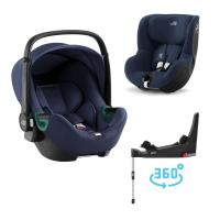 Britax-Römer Baby-Safe 3 i-Size+Flex Base 5Z+Dualfix 3 i-Size