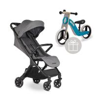 EASYWALKER Jackey + odrážedlo Uniq Turquoise