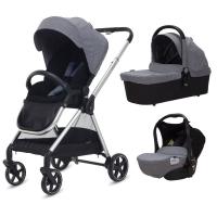 CASUALPLAY - Playxtrem Set športový kočík Vintage + autosedačka Baby 0+2 + vanička Vintage Cot