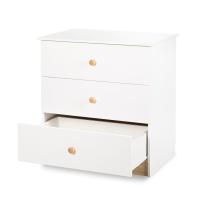 Klups přebalovací komoda Willy borovice/bílá