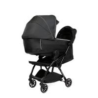 4253450 Luxury Bassinet-Black-45 degrees-Left