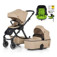 PETITE&MARS ICON 2v1 LITE AIR + KIDDY Evoluna i-size 2 + isofix základna