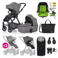 PETITE&MARS ICON 2v1 XXL RWS + KIDDY Evoluna i-size 2 + isofix základna