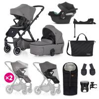 PETITE&MARS ICON 2v1 XXL AIR + CYBEX Aton B2 i-Size + isofix základna