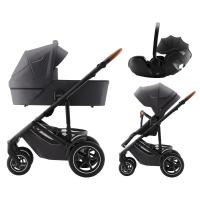 Britax Römer Set kočárek Smile 5Z + Hluboká korba + autosedačka Baby-Safe PRO Classic 3v1
