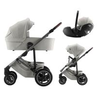 Britax Römer Set kočárek Smile 5Z + Hluboká korba + autosedačka Baby-Safe PRO Lux 3v1