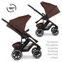 ABC Design SALSA 5 Air Set Umbra + adaptéry + autosedačka Tulip i-Size