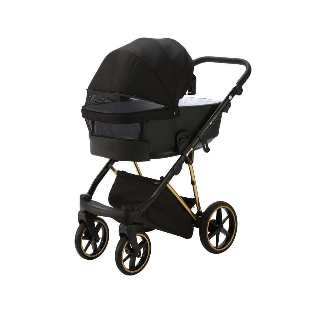 ADAMEX Kočárek kombinovaný Belissa Special Edition Black/Gold