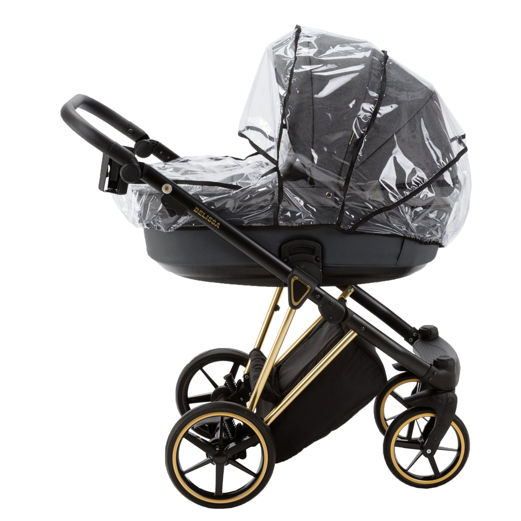 ADAMEX Kočárek kombinovaný Belissa Special Edition Grafit/Gold
