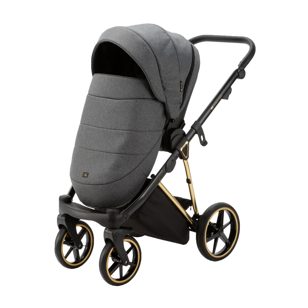 ADAMEX Kočárek kombinovaný Belissa Special Edition Grafit/Gold