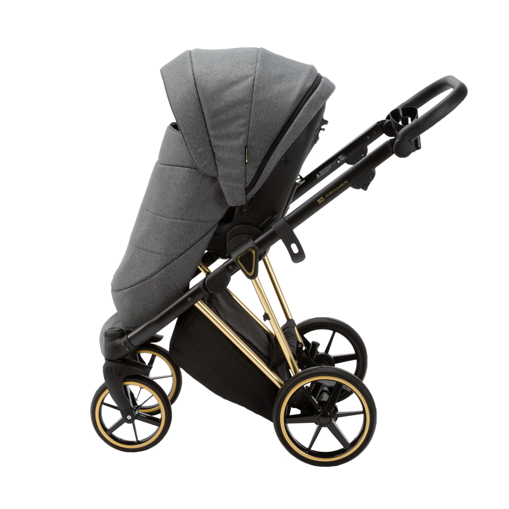 ADAMEX Kočárek kombinovaný Belissa Special Edition Grafit/Gold
