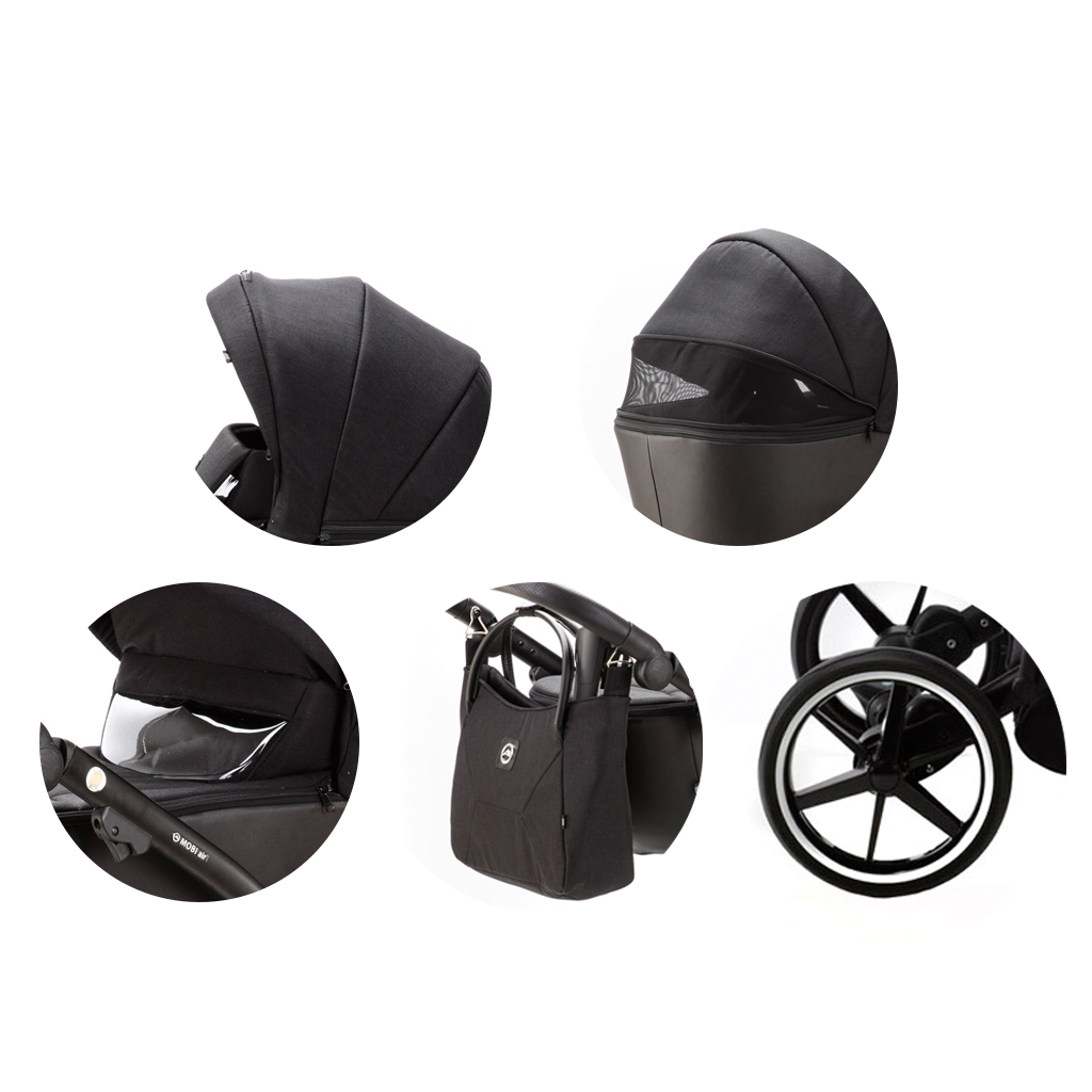 ADAMEX Kočárek kombinovaný Mobi New Lux Beige