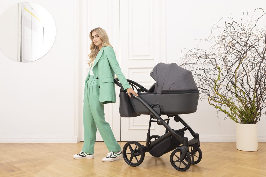 ADAMEX Kočárek kombinovaný Mobi New Lux Beige