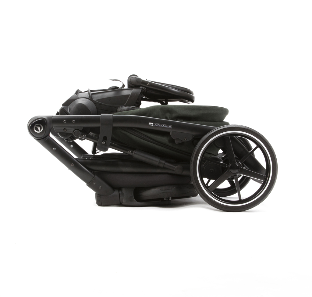 ADAMEX Kočárek kombinovaný Mobi New Lux Black