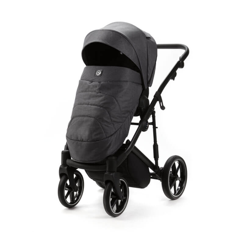 ADAMEX Kočárek kombinovaný Mobi New Lux Grafit