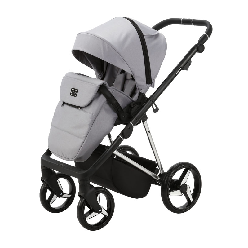 ADAMEX Kočárek kombinovaný Quantum Special Edition Grey/Silver