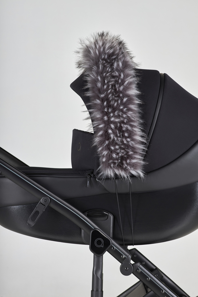 ANEX Kožešina Hood black