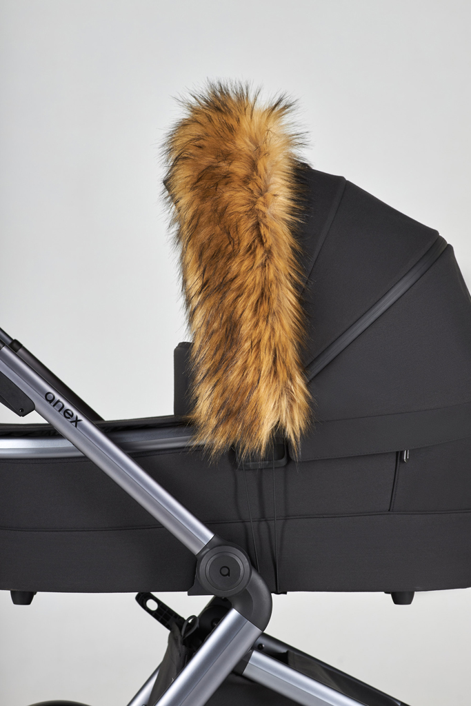 ANEX Kožešina Hood brown