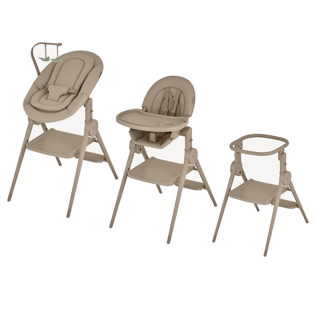 ANEX Židlička jídelní Ozy 3v1 Fluff