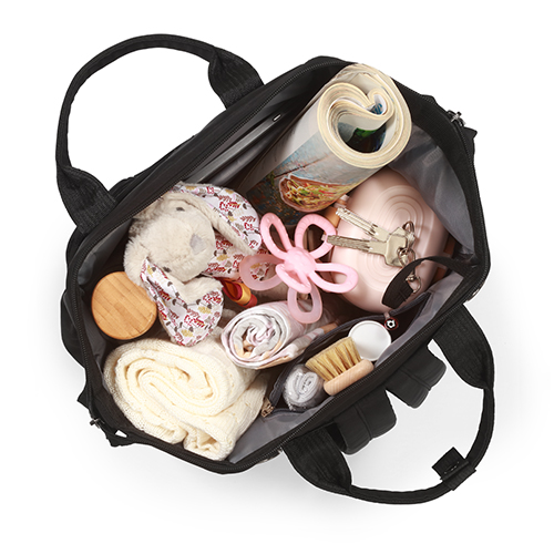 BABYONO Taška přabalovací/batoh Modern Style black