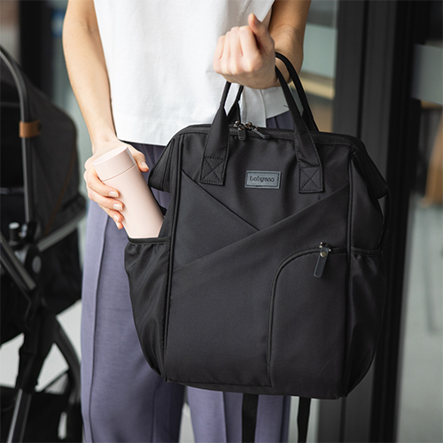 BABYONO Taška přabalovací/batoh Modern Style black