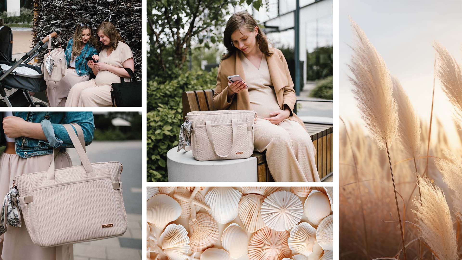 BABYONO Taška přebalovací Carmen - beige