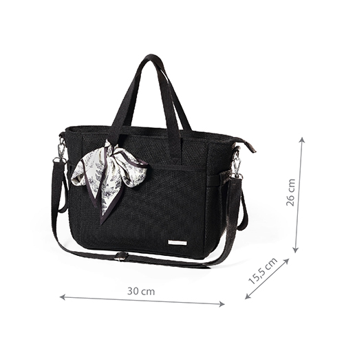 BABYONO Taška přebalovací Carmen - black