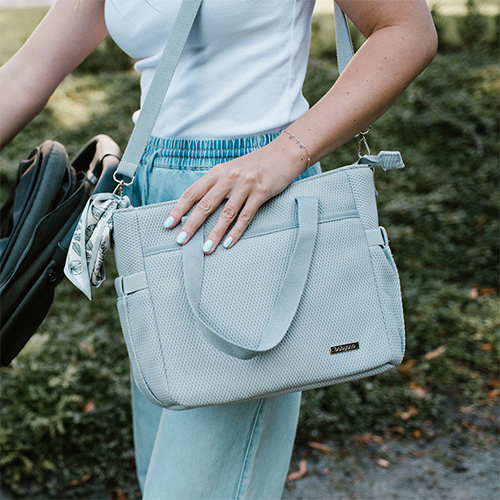 BABYONO Taška přebalovací Carmen - grey