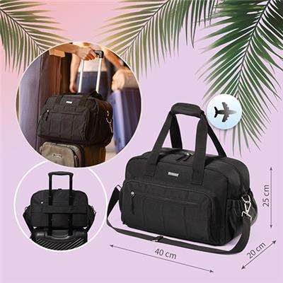BABYONO Taška přebalovací cestovní 40x20x25 cm - black