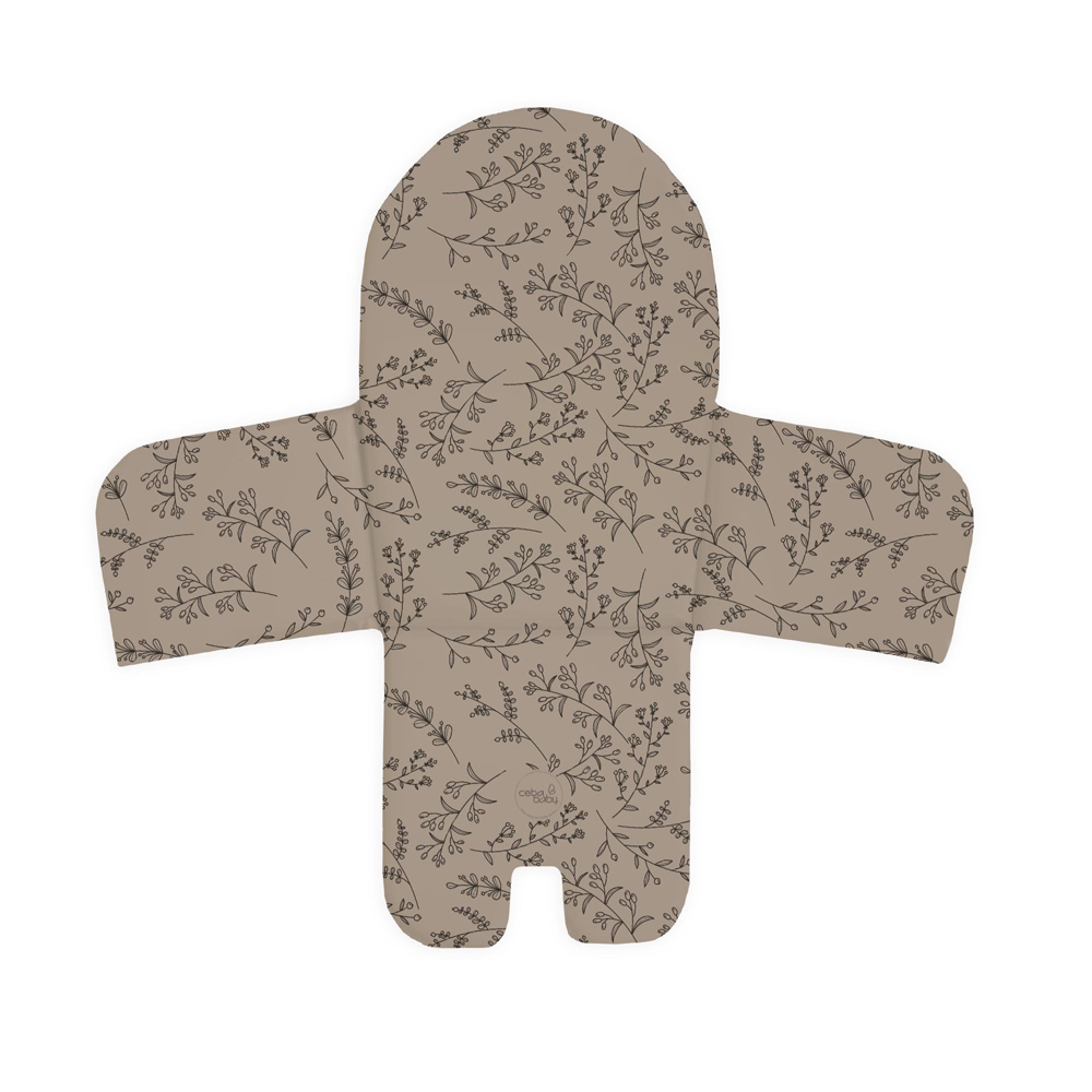 CEBA BABY Vložka do jídelní židličky (38x28) Basic Flowers