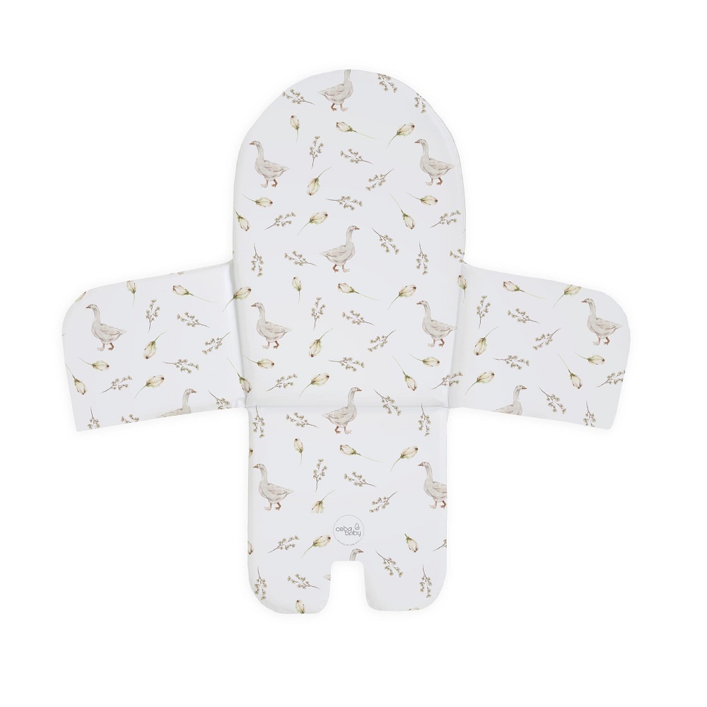 CEBA BABY Vložka do jídelní židličky (38x28) Basic Goose