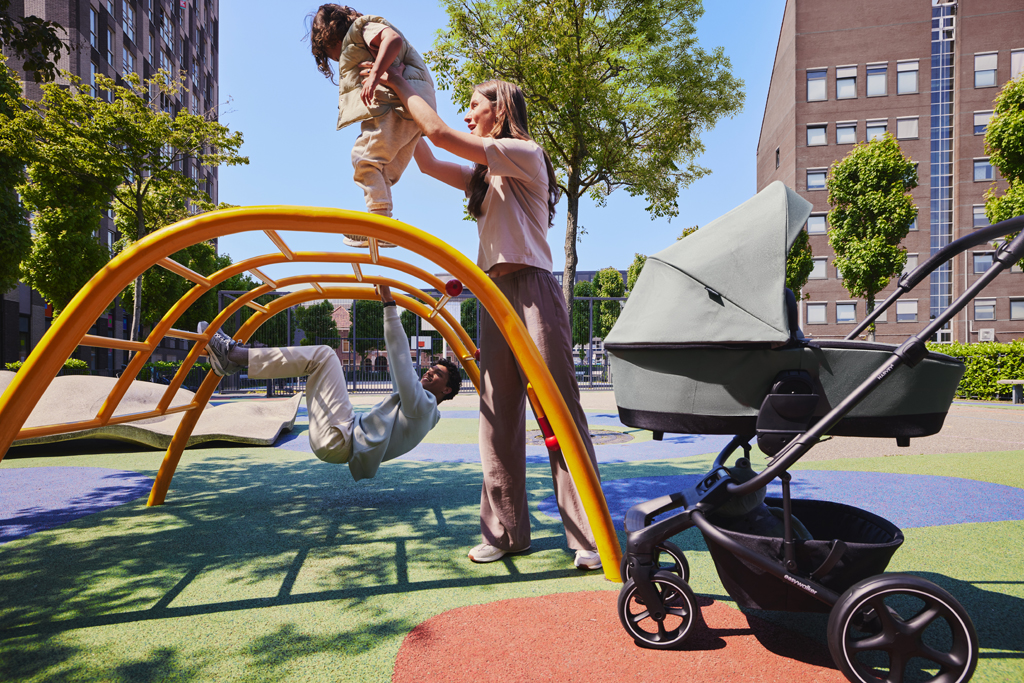 EASYWALKER Kočárek kombinovaný Harvey⁵ 2v1 Agave Green LITE AIR