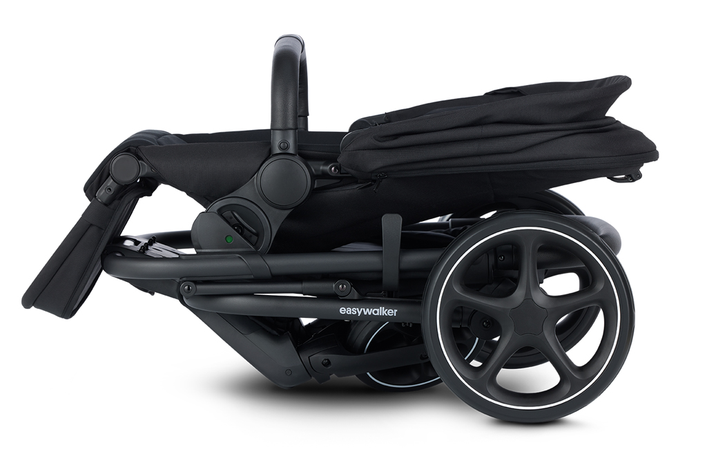 EASYWALKER Kočárek kombinovaný Harvey⁵ 2v1 Midnight Black LITE RWS