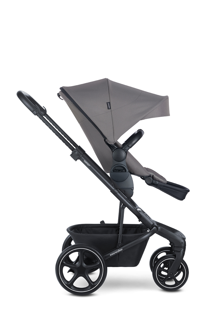 EASYWALKER Kočárek kombinovaný Harvey⁵ 2v1 Pebble Grey LITE RWS