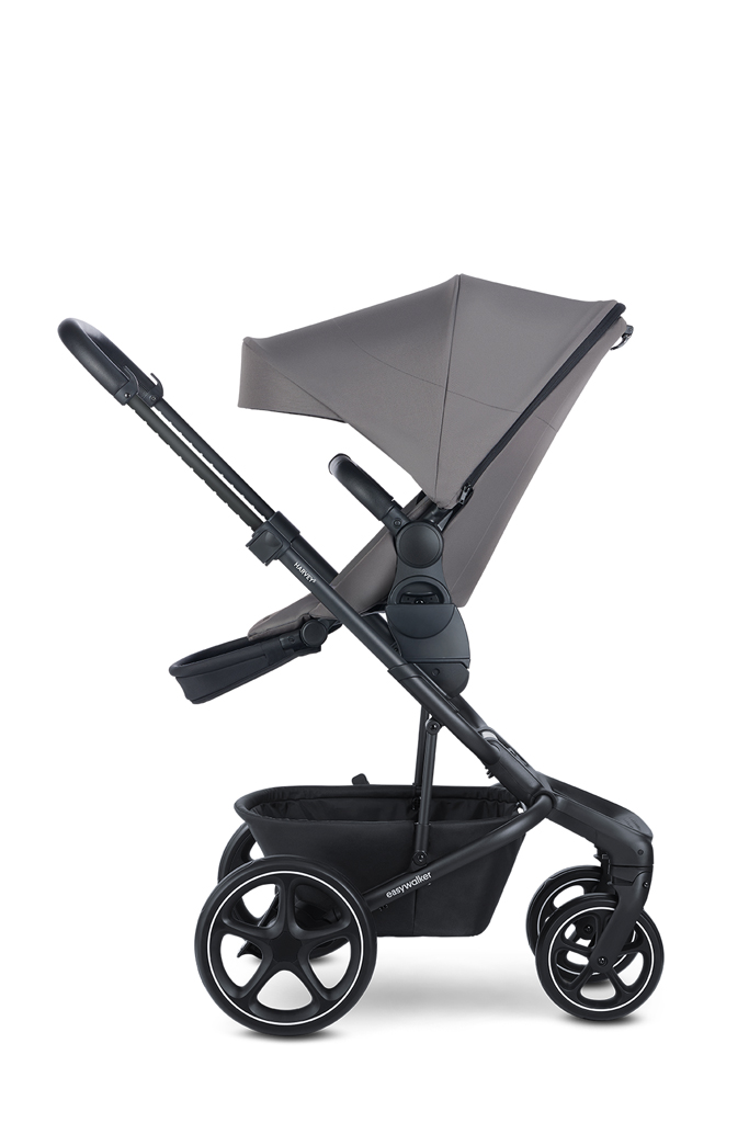 EASYWALKER Kočárek kombinovaný Harvey⁵ 2v1 Pebble Grey LITE RWS
