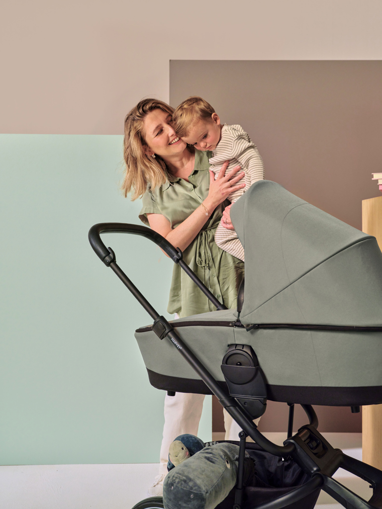 EASYWALKER Kočárek kombinovaný Harvey⁵ 2v1 Pebble Grey LITE RWS